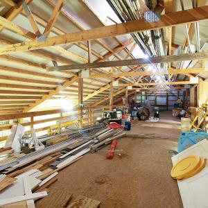 Barn interior - loft