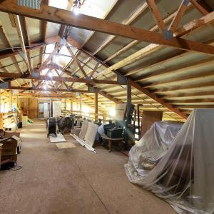 Barn interior - loft