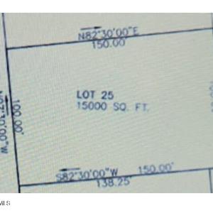 1844 Oak Harbour - Lot 25 dimensions v2