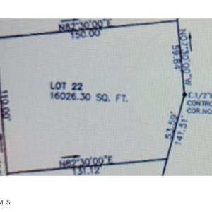 1845 Oak Harbour - Lot 22 dimension v2