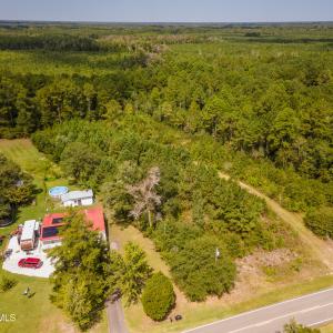 Cleared front portion