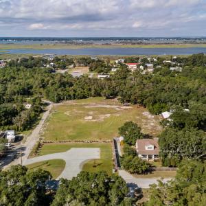 Located near end of Island