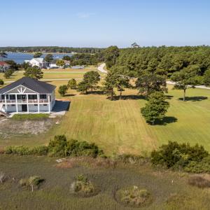 Aerial View from the shore