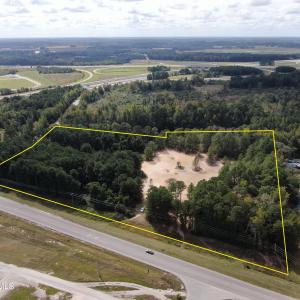 property boundary aerial