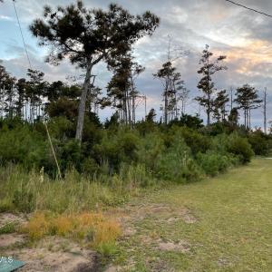 Looking in from the side of the lot