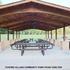 Foxfire Village Park Picnic Shelters