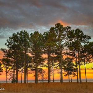 Sunset on Broad creek