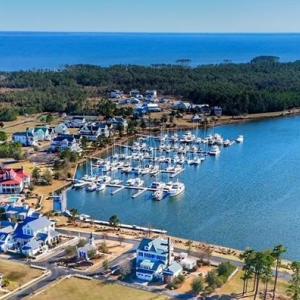 Marina, Boat Ramp, Village