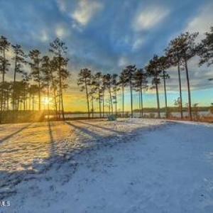 Snow Day Sunset