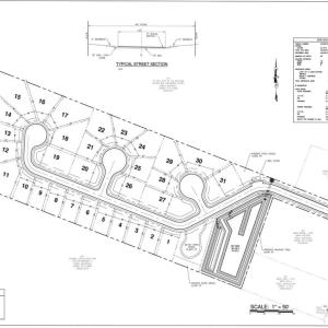 Plat for approved lots