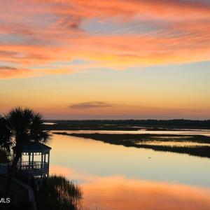 Sun Setting over Jink's Creek