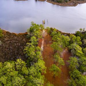 Water Lines Run to Boat Dock
