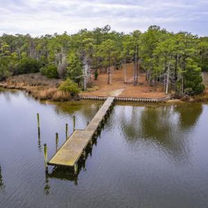 Concrete Boat Dock with 30' Boat Slip