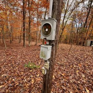 Old electric pole