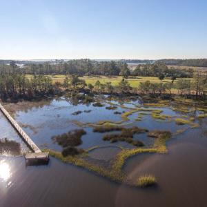 Water side of lot (not dock)