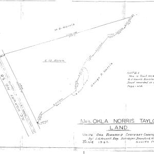1969 Survey 1730 HWY 58 Peletier