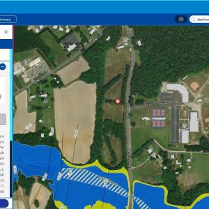 FRIS Flood Map