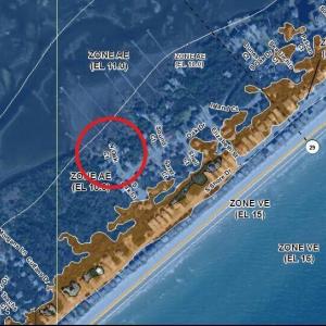 Detail of DFIRM 34 N Oak Ct Circled