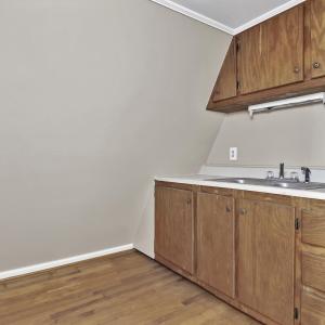 kitchen above garage