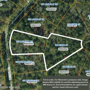 883 Loblolly and 883 Senna Ct GIS Image