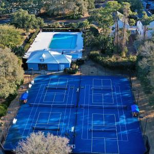 tennis courts