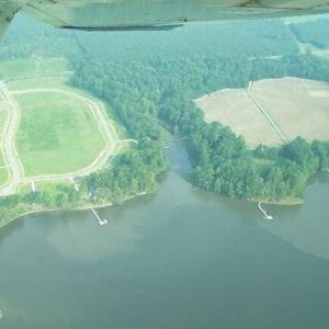 aerial view South