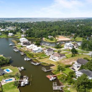 Looking down Creek towards Sound & ICW