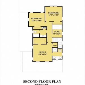 EXAMPLE FLOOR PLAN OF COTTAGE HOME