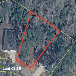 2607 Twin Leaf Court - Lot lines