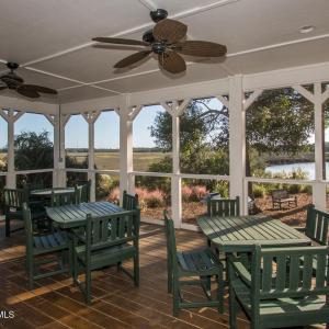 Screened Porch at River House