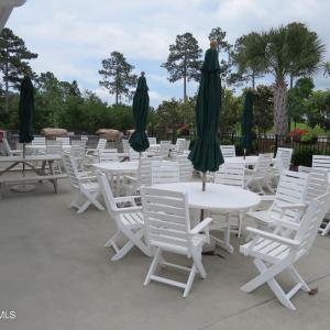 Clubhouse patio
