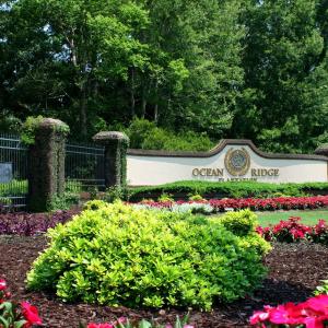 Beautifully Landscaped Entrances