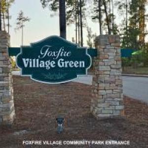 Foxfire Village Park Entrance