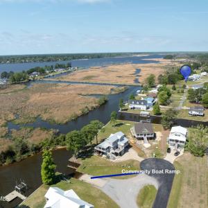 Aerial Pic of Beaufort Pointe Boat Ramp
