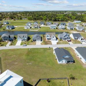 Away from water to see retention pond
