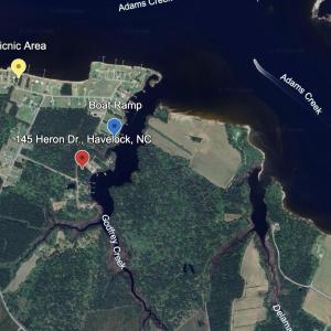 Picnic/Beach, Ramp & Lot locations