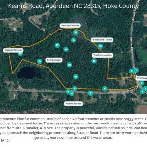 0 Map Kearns Road, Aberdeen NC 28315, Ho