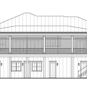 Rear Elev for illustration purposes only