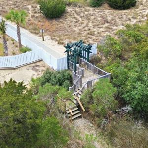 Community walkway to ICW dock