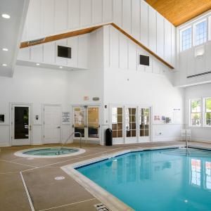 community indoor pool and spa