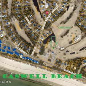 Aerial Showing Beach and Golf