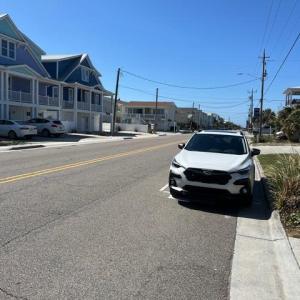 South view from lot.