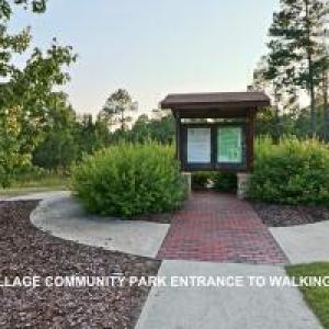 Entrance to Walking Trails