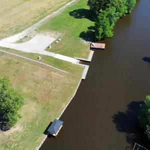Aerial View of Canal