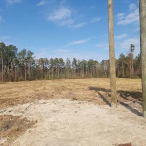 Back corner of property