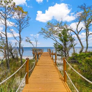 Sandy Point private beach
