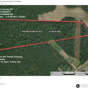 Photo #1 of Lot 8 Odum Home Place, Saint Pauls, NC 14.1 acres
