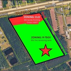 Photo #1 of 7391 Ocean, Sunset Beach, NC 24.5 acres