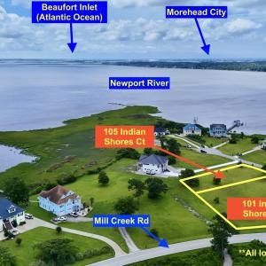 Photo #2 of 101 Indian Shores, Newport, NC 0.6 acres
