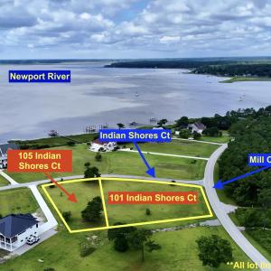 Photo #3 of 105 Indian Shores, Newport, NC 0.6 acres